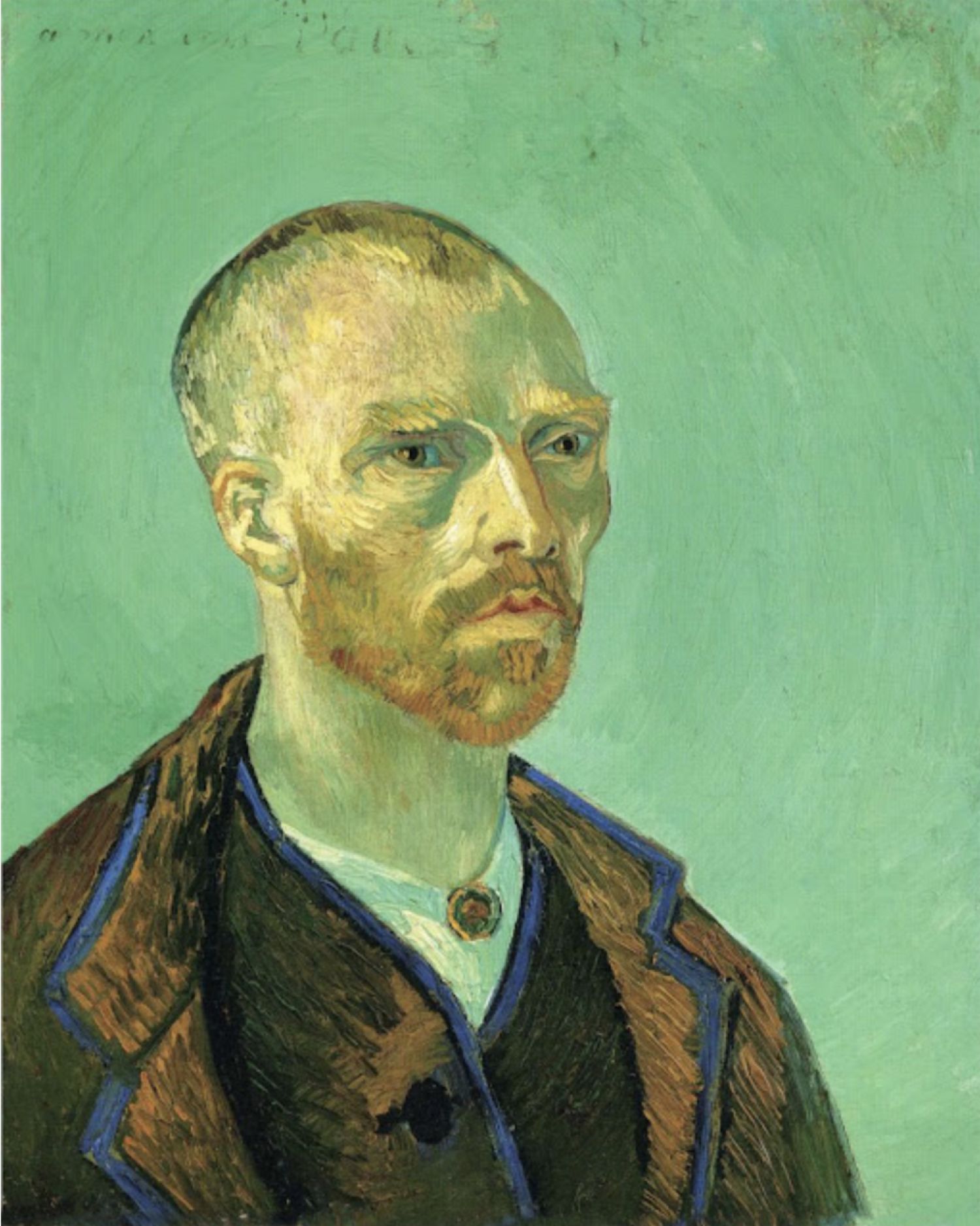 Vincent van Gogh, «Self-portrait dedicated to Paul Gauguin», 1888, oil on canvas