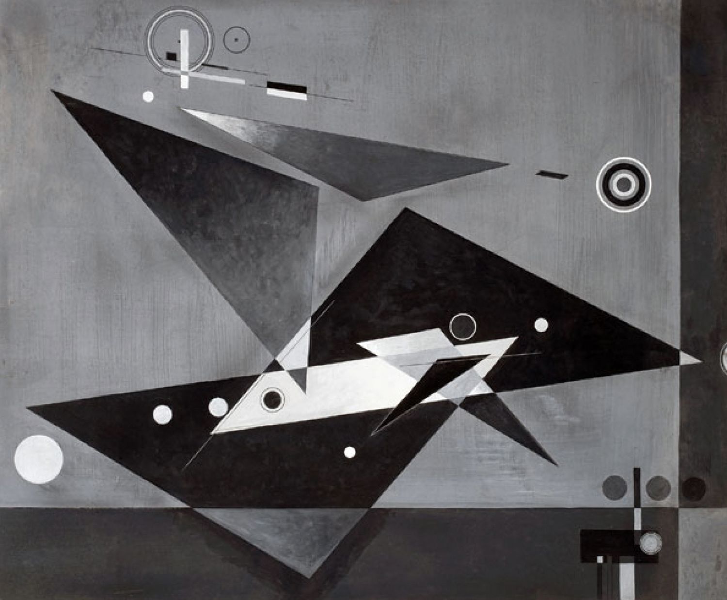 Rolph Scarlett, «Triangular Elements in Space», 1940