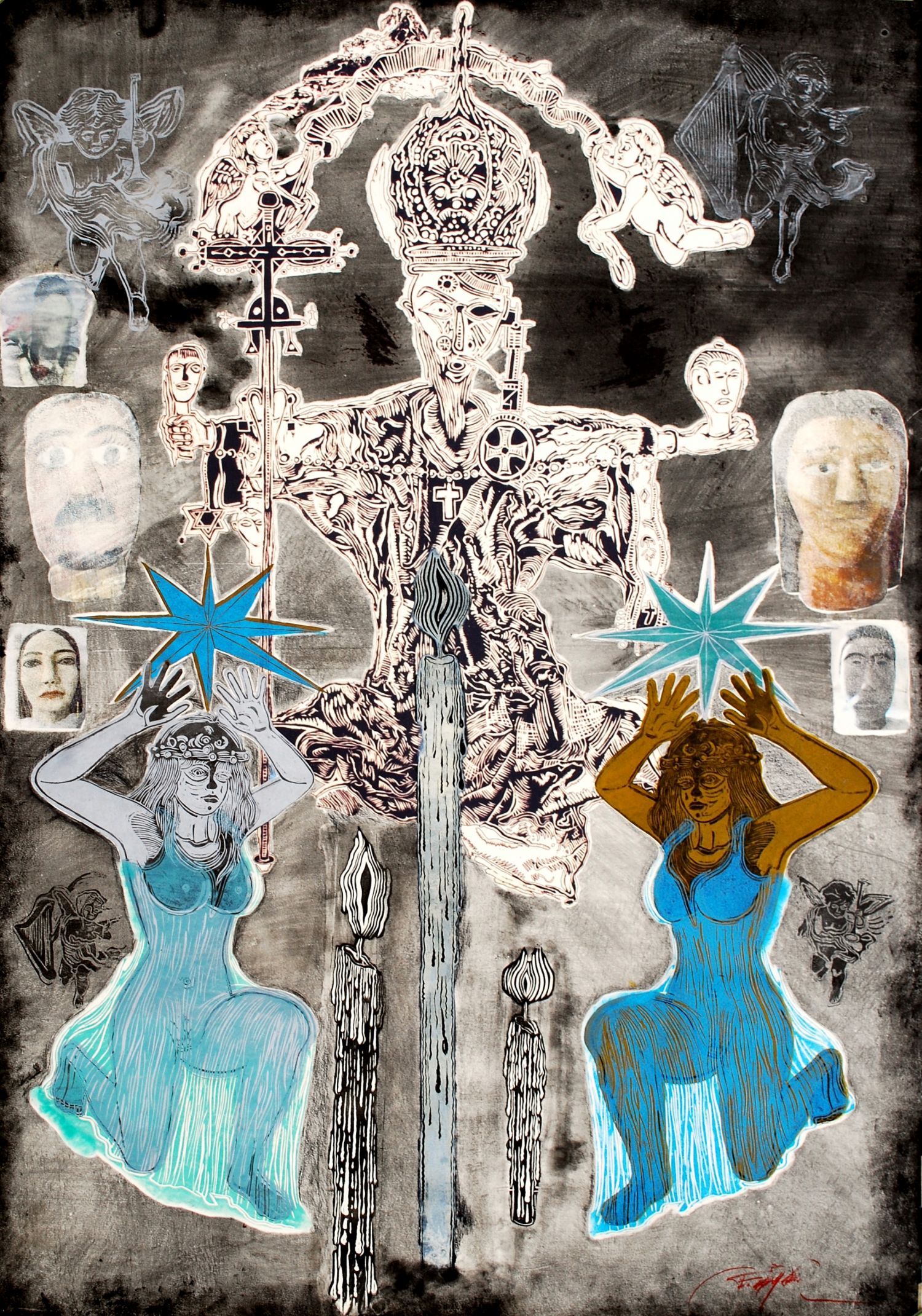 Francisco D' Almeida, «O Papa da Iconografia e os Anjos», 2010