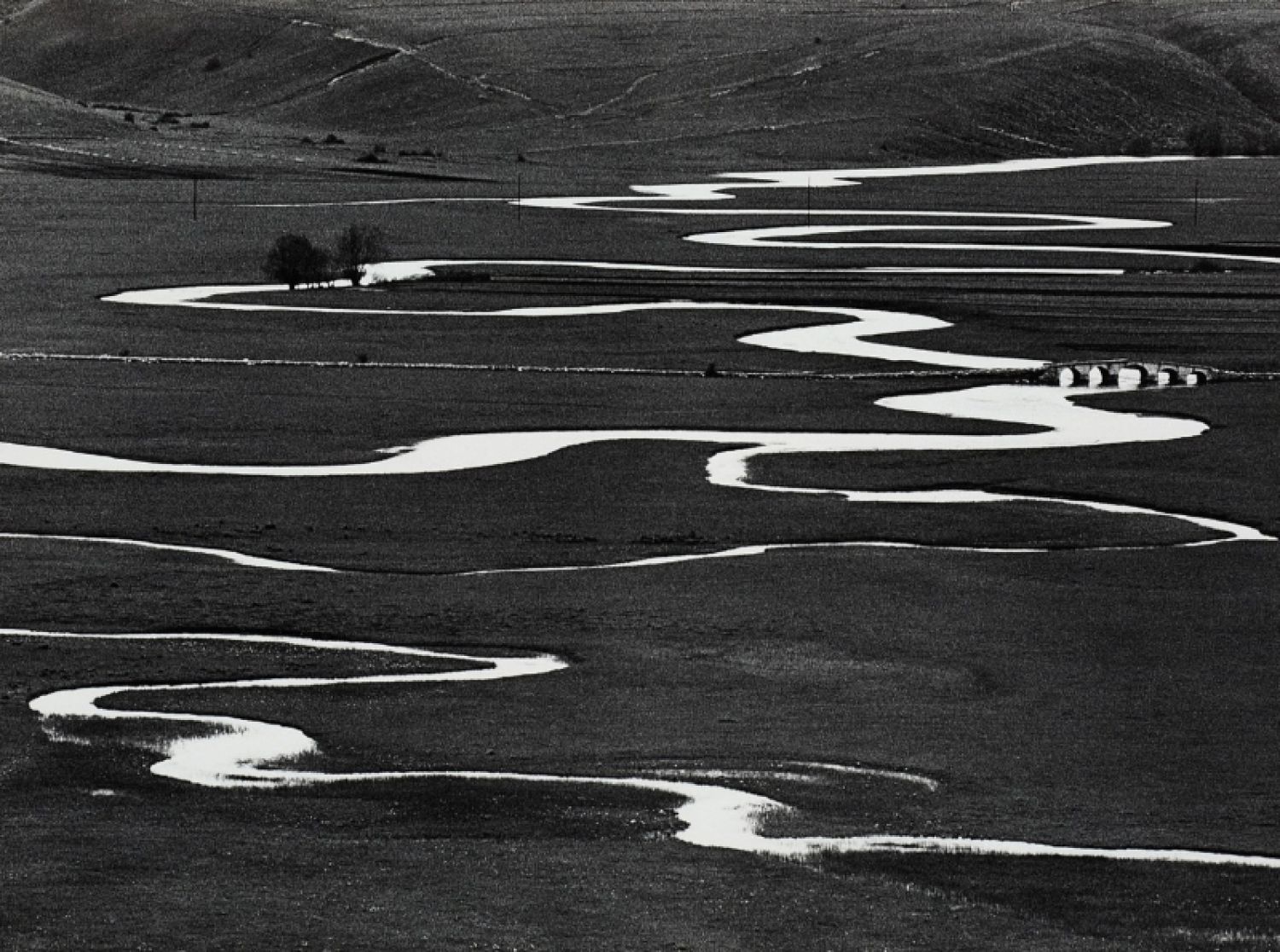 Toni Schneiders, «Landscape in Serbia, 1965
