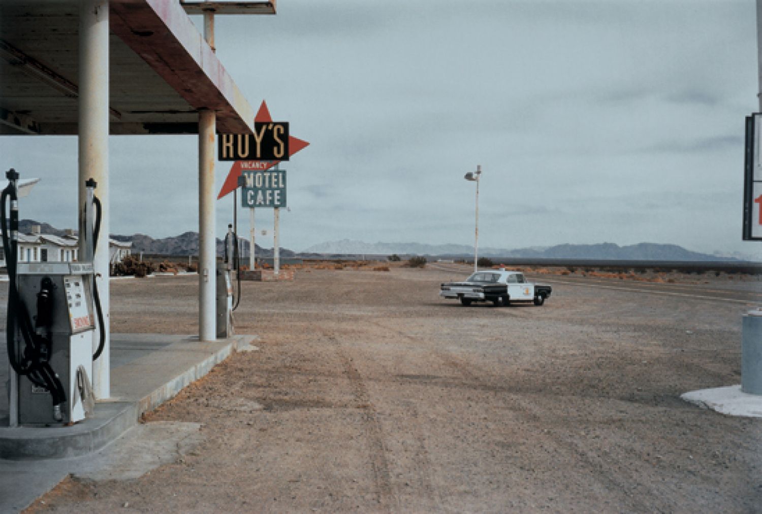 William Eggleston, «Untitled (Police Car, California)», 1999–2000