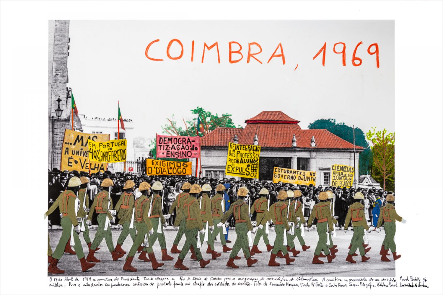 «Coimbra, 1969», fotografias de Fernando Marques, Varela Pé Curto e Carlos Ramos. Secção Fotográfica, Biblioteca Geral, Universidade de Coimbra.