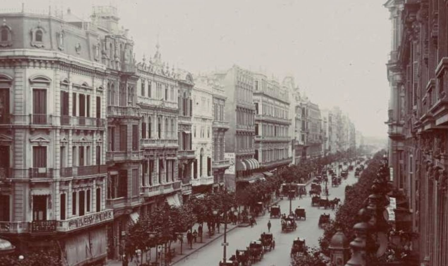 n-cred, «Avenida de Mayo, Buenos Aires», 1900s