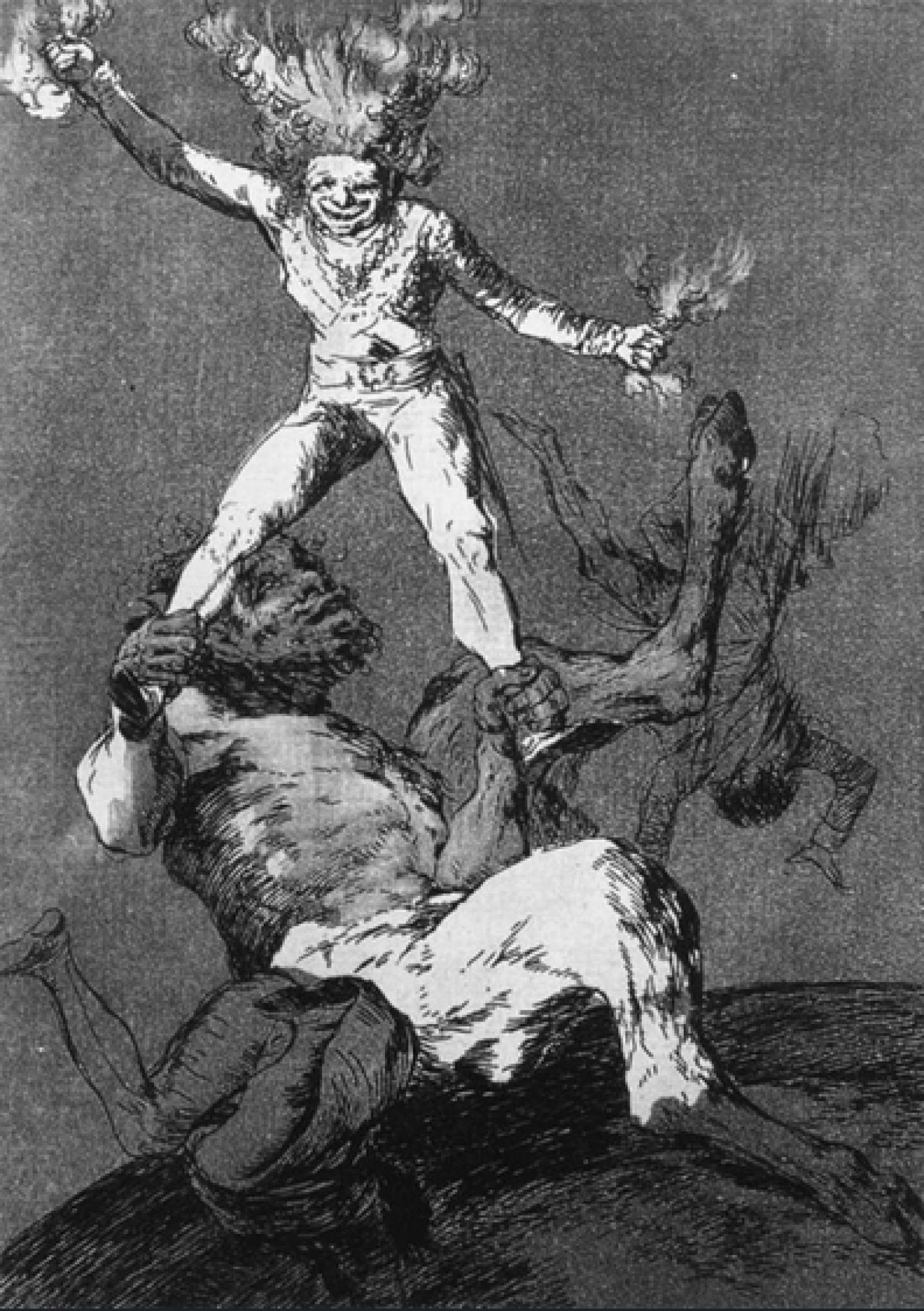 Goya, «Rise and Fall», 1799
