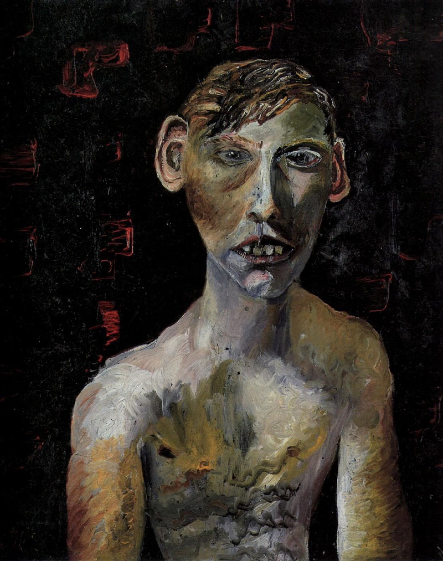 Lucian Freud, «Evacuee Boy», 1942
