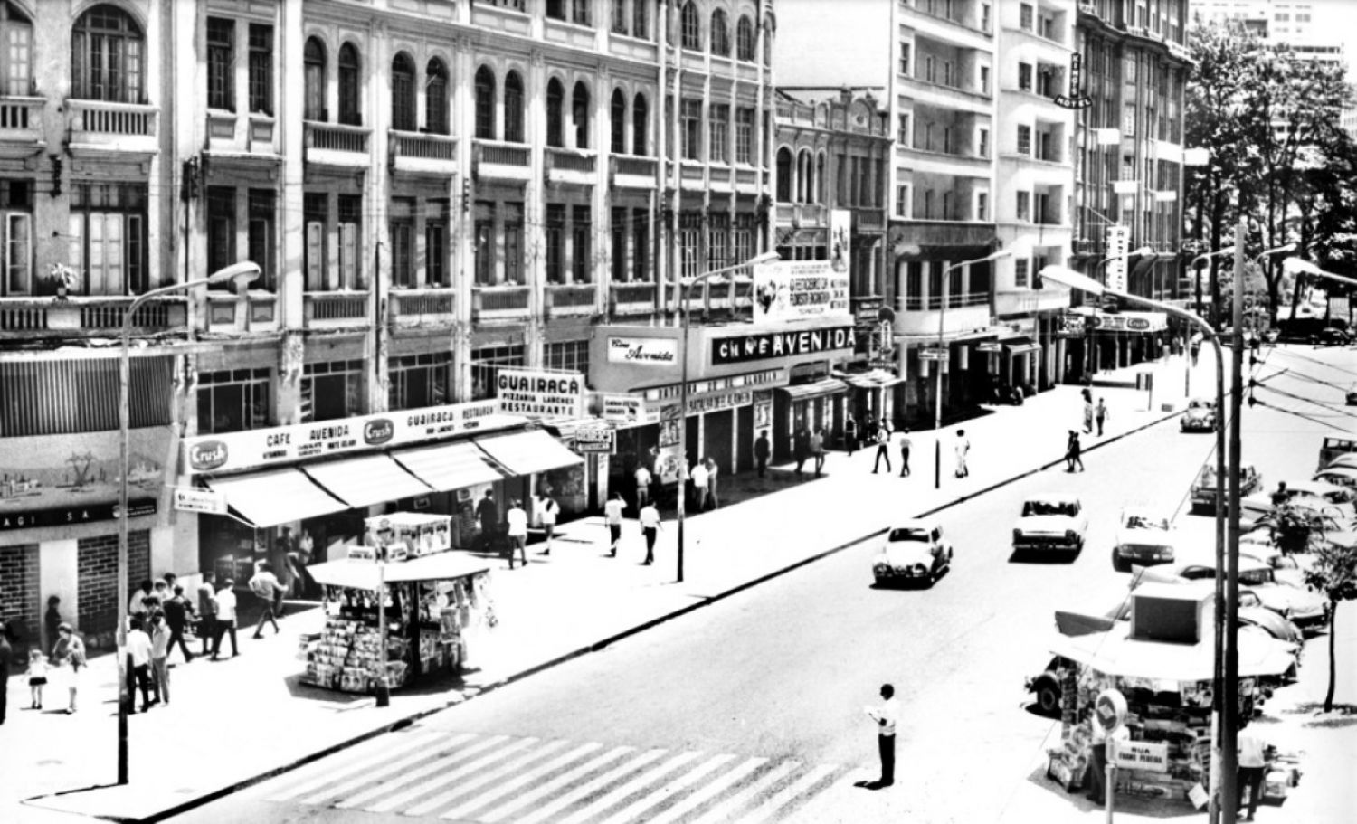 Cid Destefani, «Curitiba – Avenida Luiz Xavier», 1970