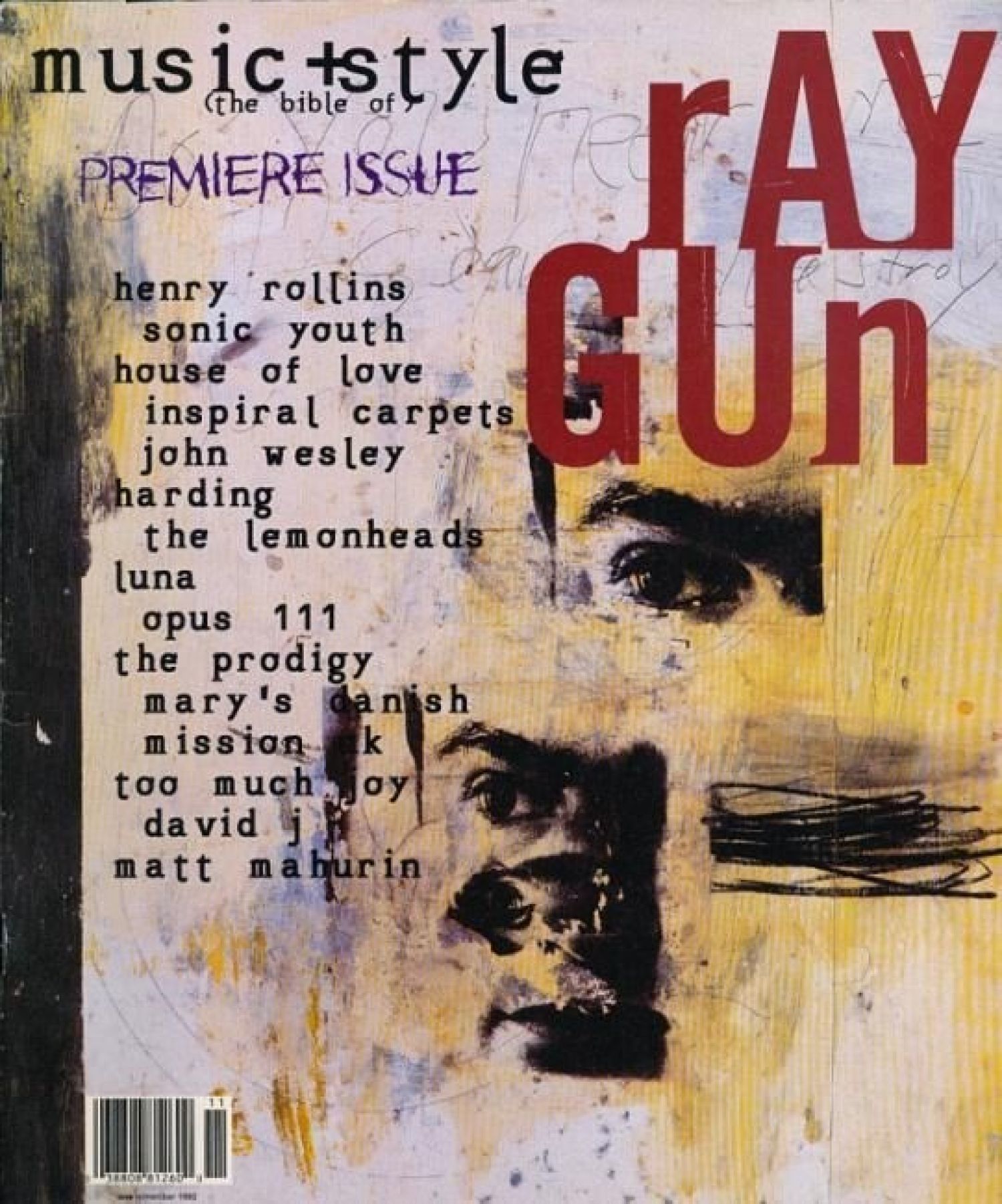 David Carson, «Raygun #1»,1991