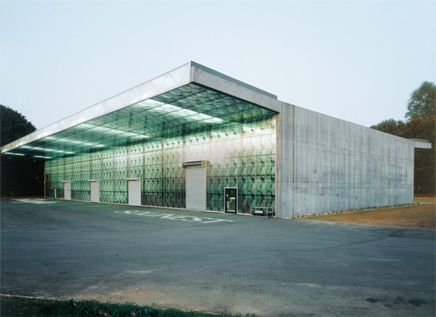Herzog & de Meuron, Ricola Storage Building, 1986–1987