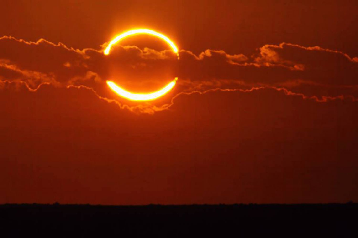Colin Legg, «Annular solar eclipse of 2013 May 10», Pilbara, Austrália