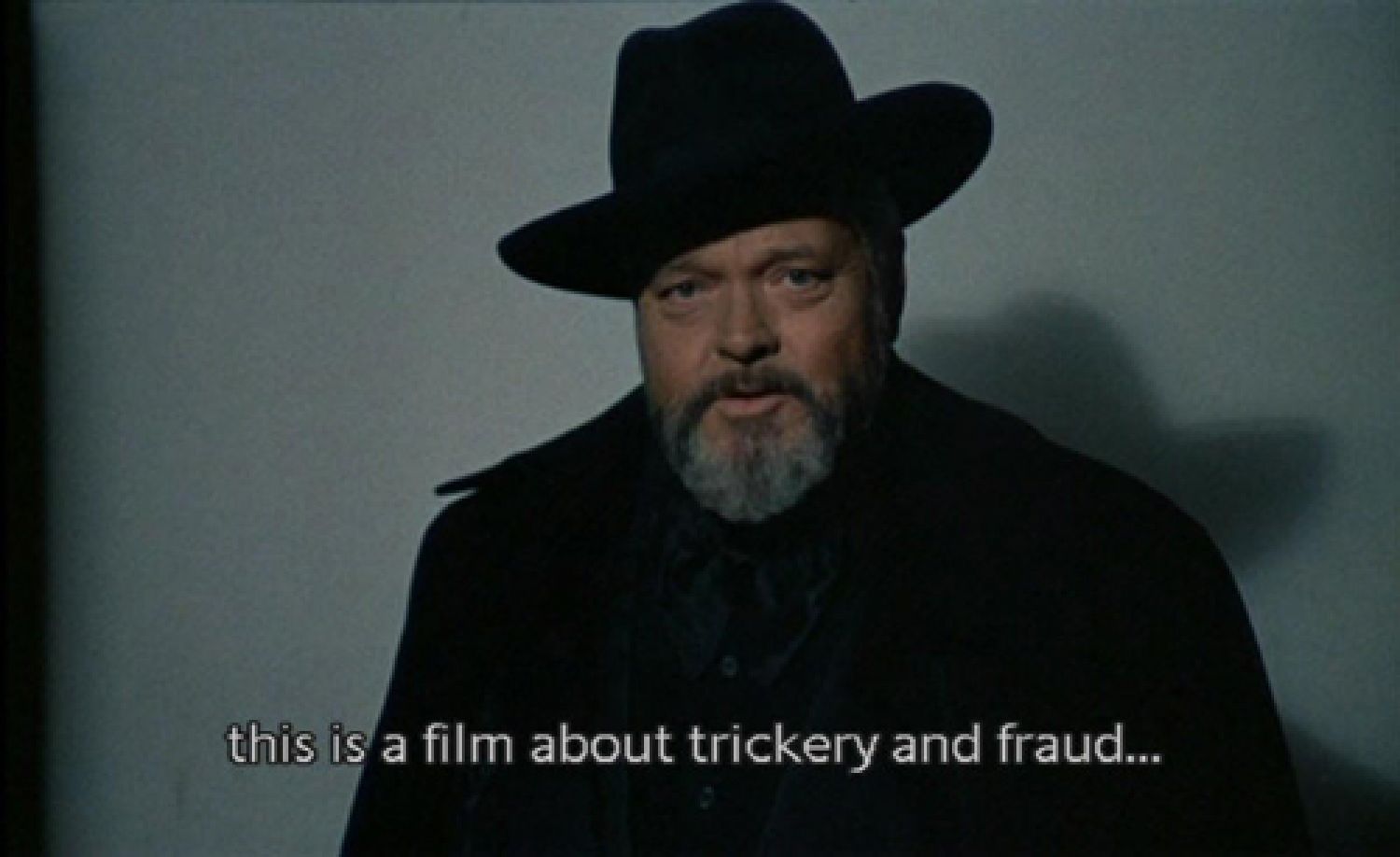 Orson Welles, «F for Fake», 1973