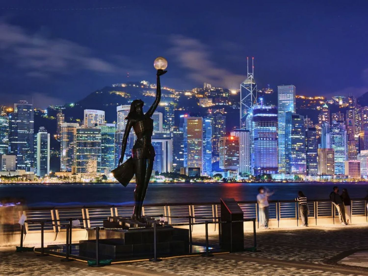 n-cred, «Avenue of Stars, Tsim Sha Tsui waterfront, Hong Kong»