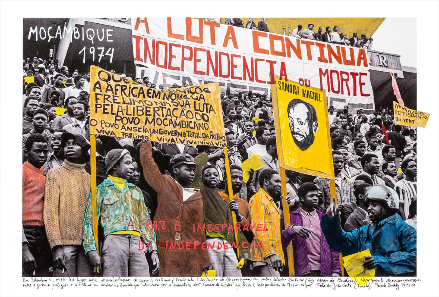 «Moçambique, 1974». Fotografia de João Costa, «Funcho», Maputo.