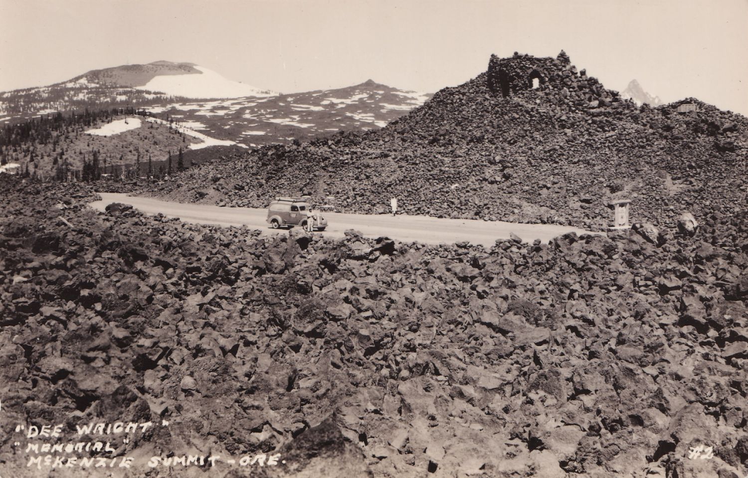 «Campo de Lava», Oregon postal, 1930s