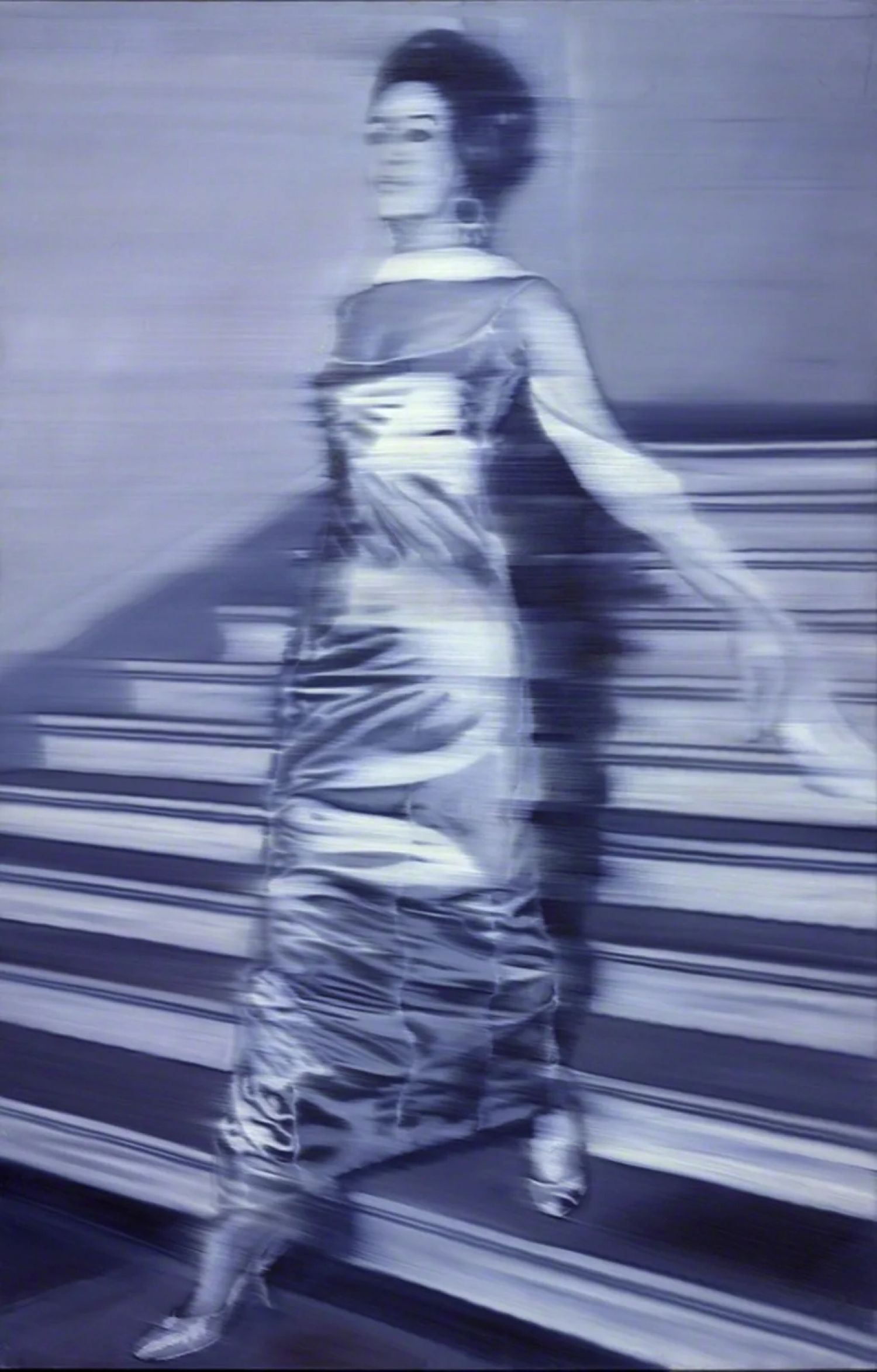 Gerhard Richter, «Frau die Treppe Herabgehend», 1965