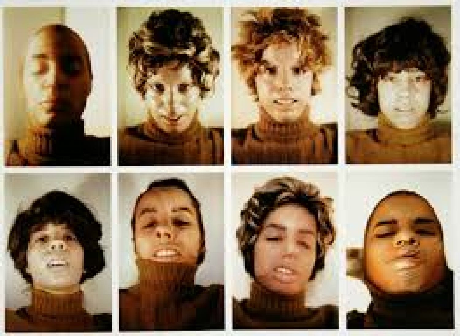 Ana Mendieta, «Untitled (Facial Cosmetic Variations)», 1972