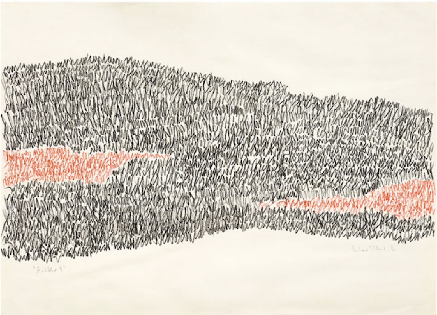 Irma Blank, «Eigenschriften», 1970