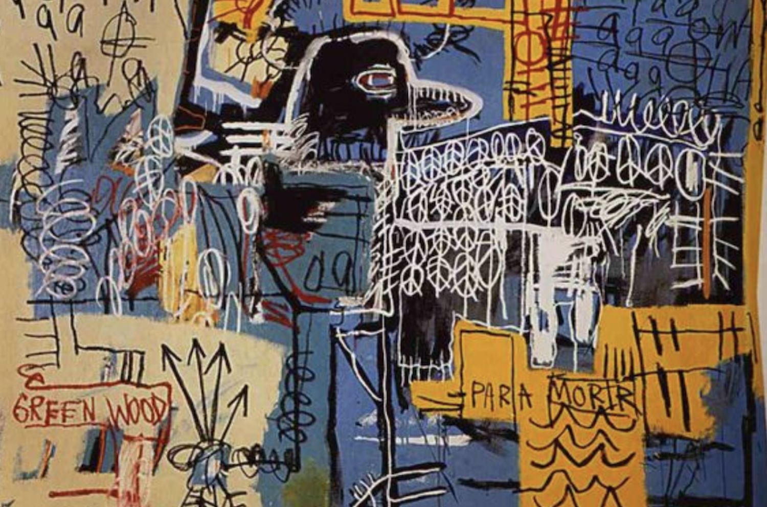 Basquiat, «Bird on money», 1981